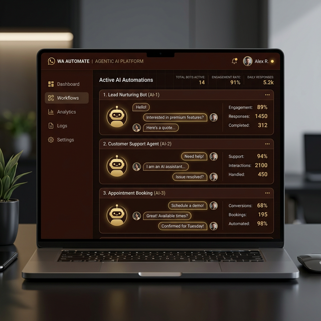 Agentic AI WhatsApp Automation Integration